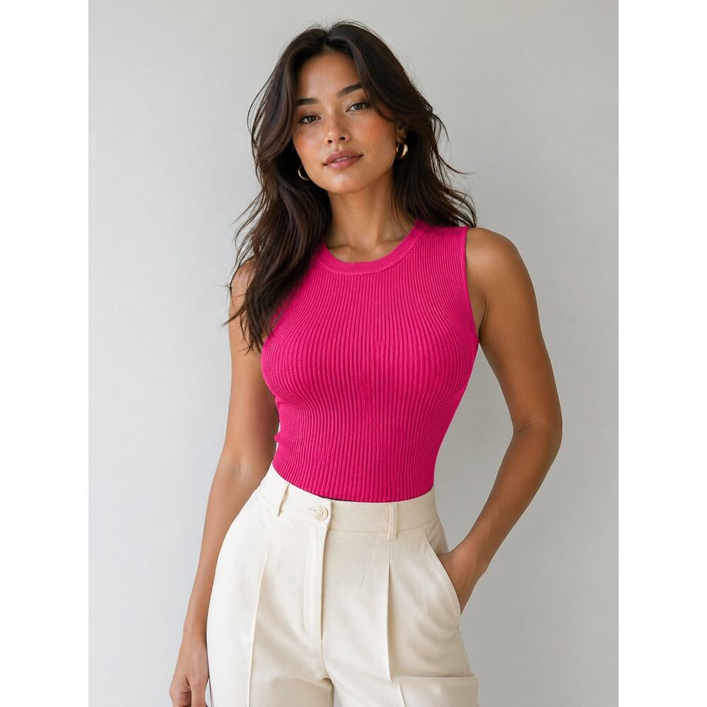 Aritzia Babaton Sculpt Knit Muscle Tank